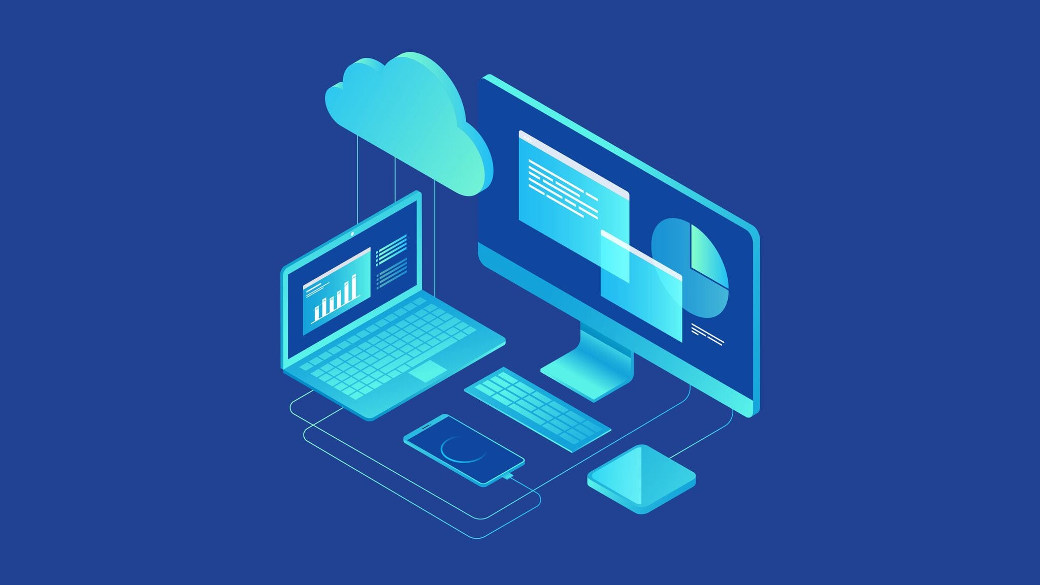 Project management tools illustration