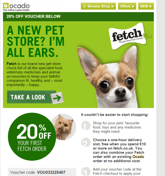 Ocado Fetch